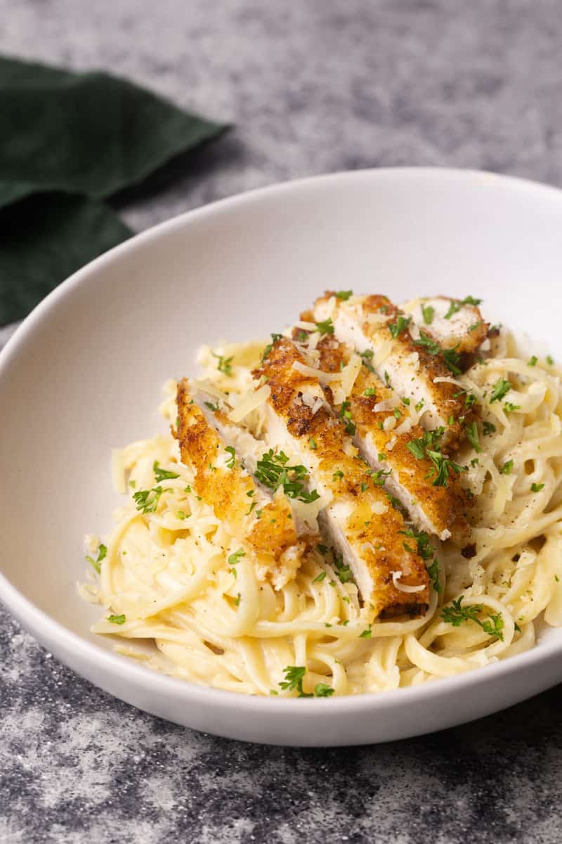 Fontina Cheese Chicken Linguine