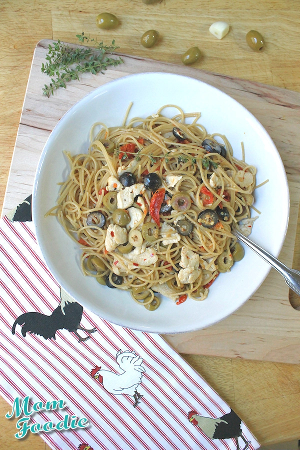 Green Olive Chicken Thighs