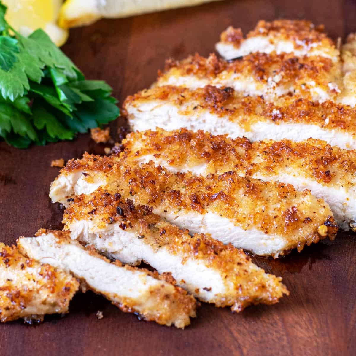 Italian Breadcrumb Chicken