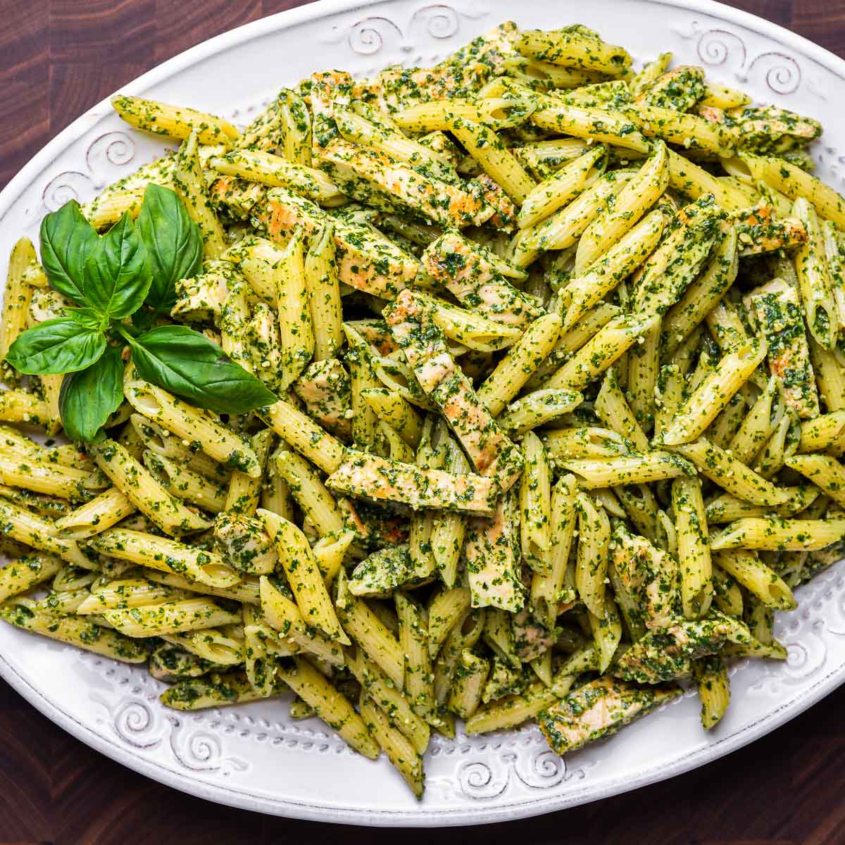 Chicken Pesto Pasta Salad