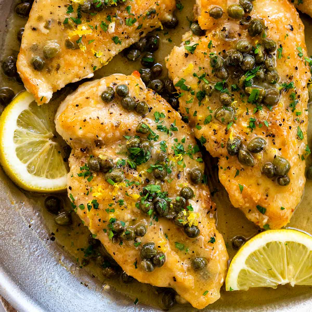 Garlic Lemon Chicken Piccata