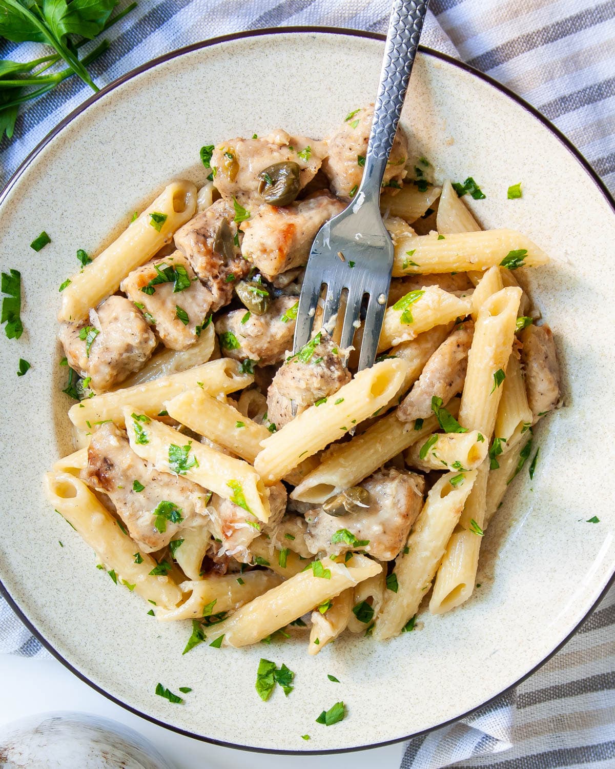 Piccata Chicken Penne