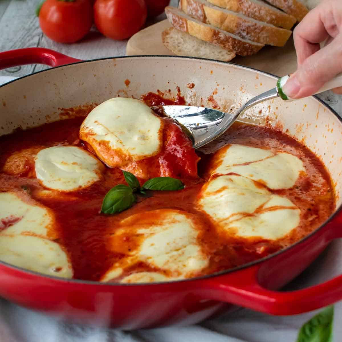 Chicken Pizziola Italian Sauce