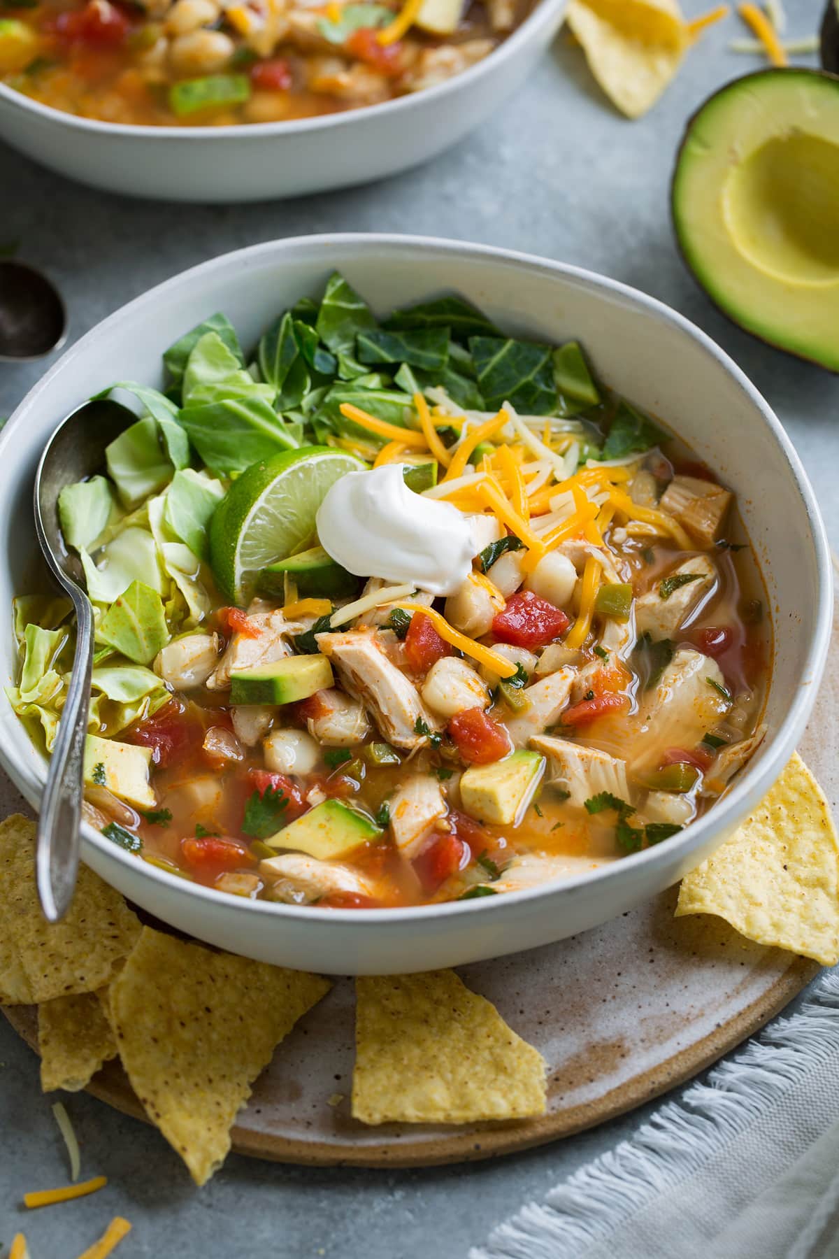 Mexican Pozole with Chicken