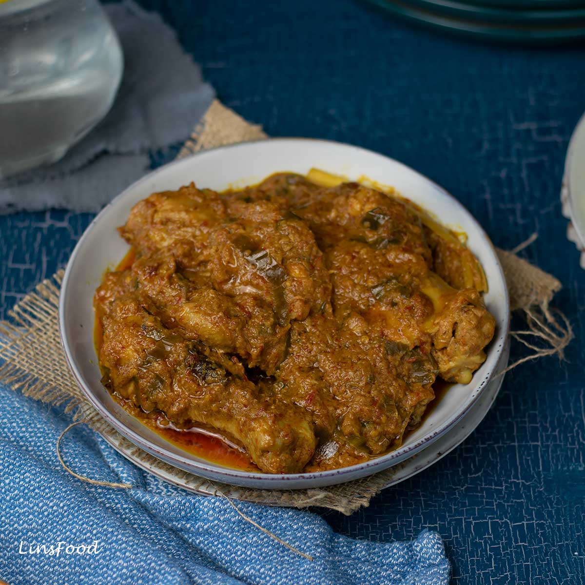 Malaysian Rendang Curry Chicken