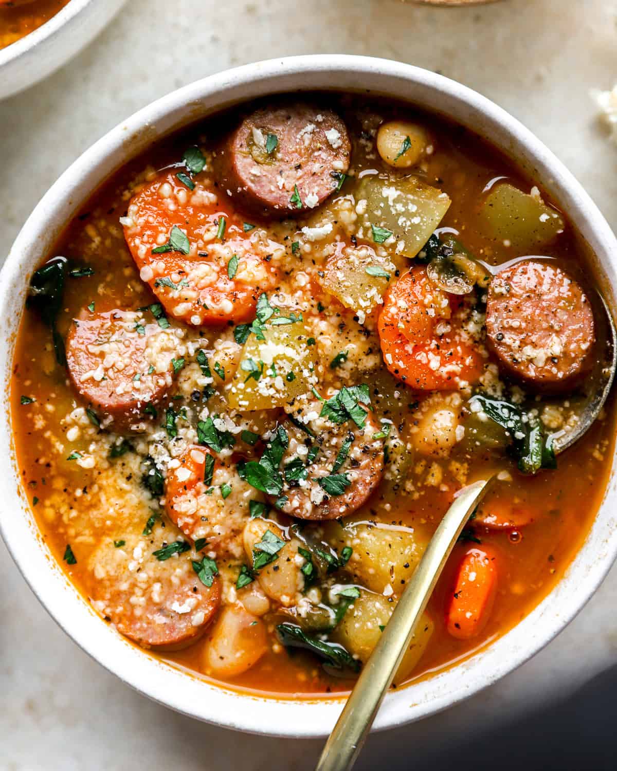 Slow Cooker Chicken Sausage Stew