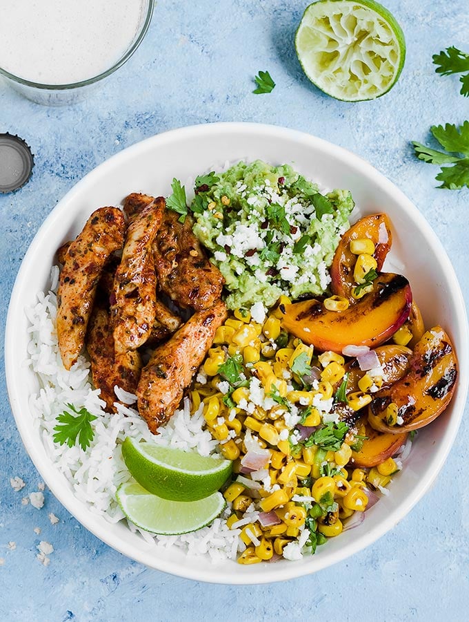 Chicken Taco Bowls