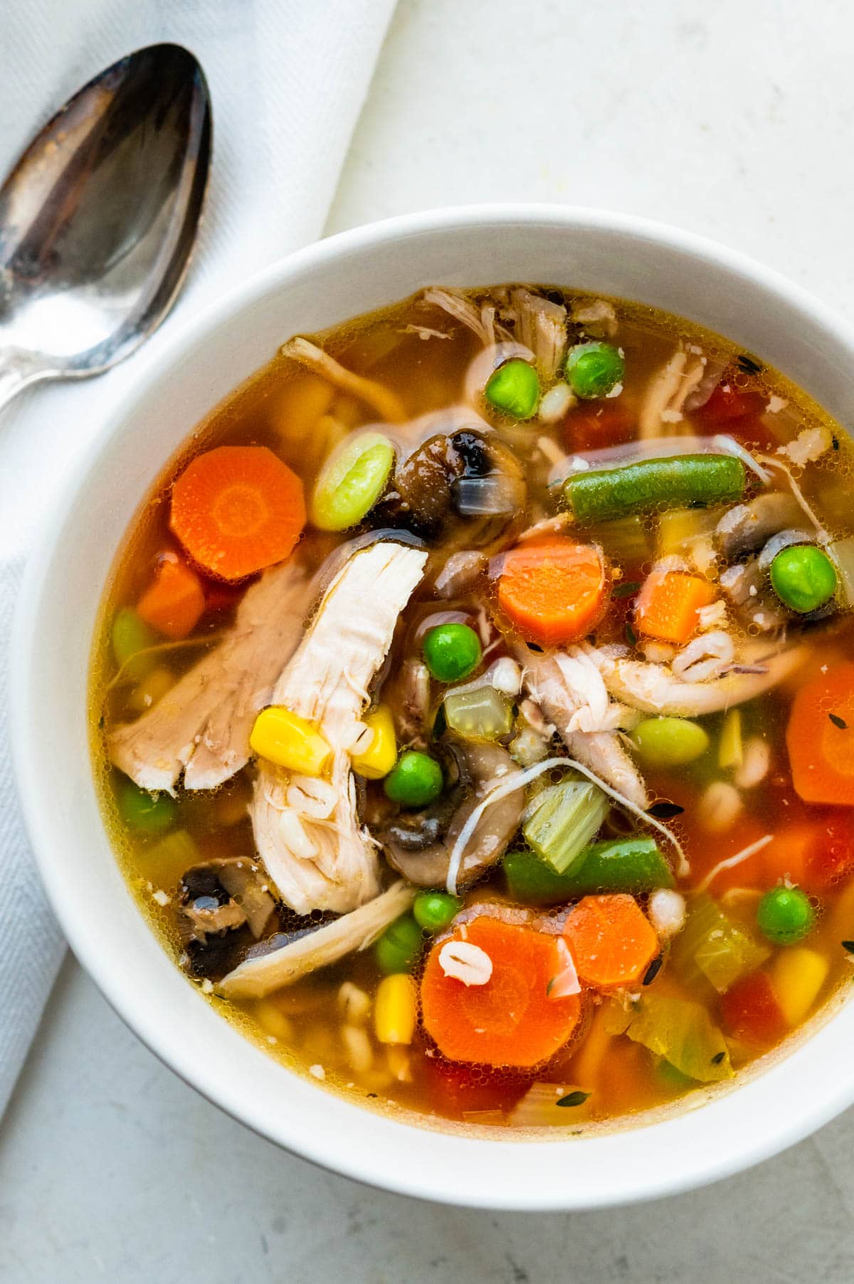 Chicken Vegetable Barley Soup