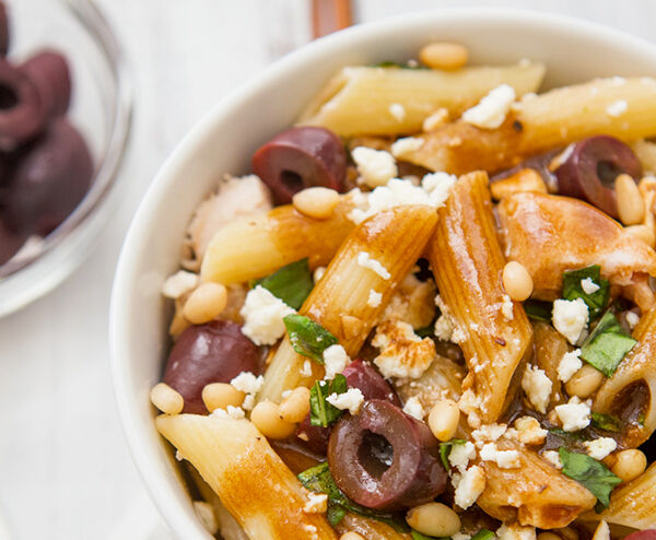 Kalamata Olive Chicken Pasta