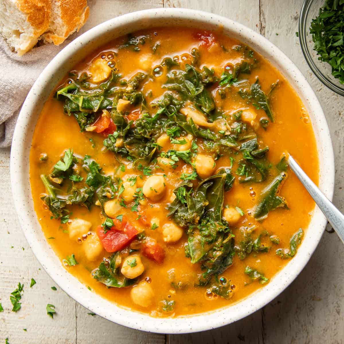 Chickpea and Kale Soup