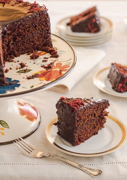 Beet and Chocolate Velvet Cake