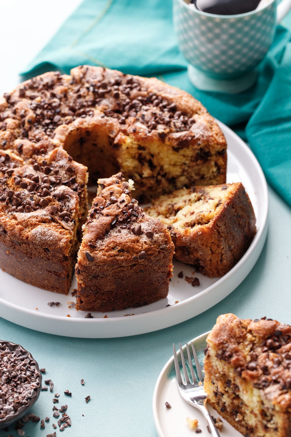 Chocolate Chip Coffee Cake