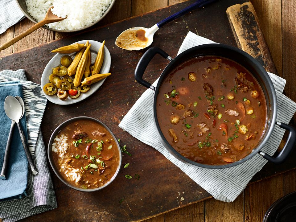 Beef and Vegetable Gumbo