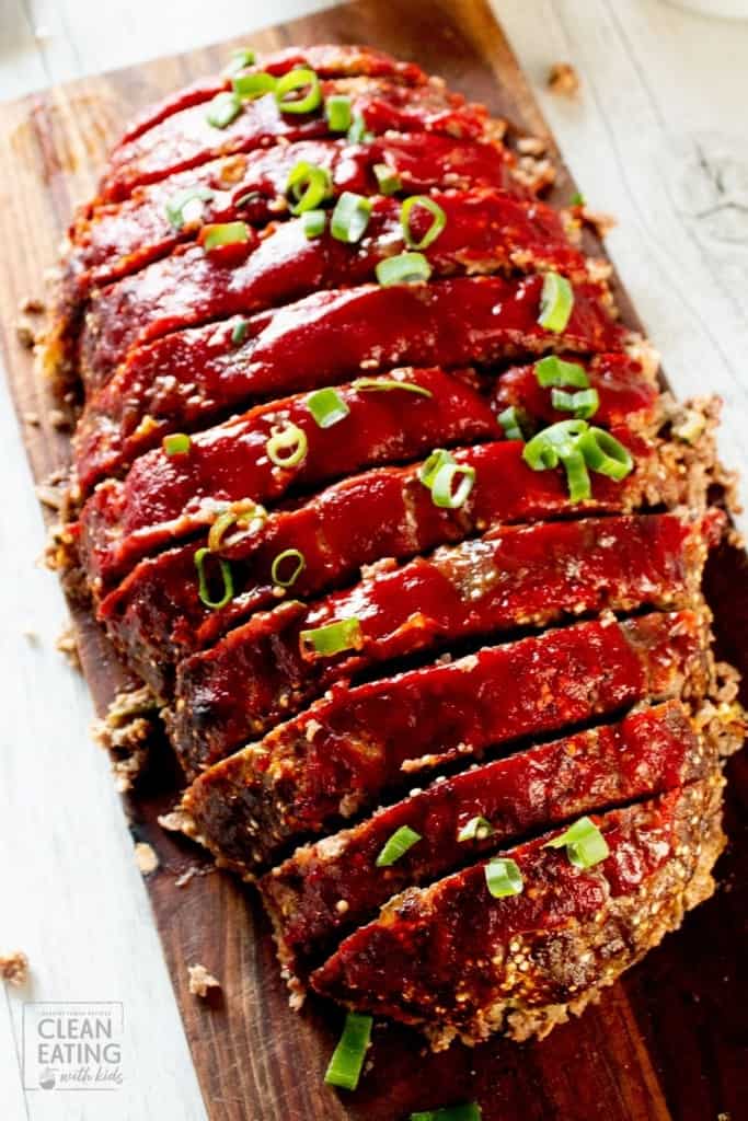 Beef Meatloaf with Vegetable Puree