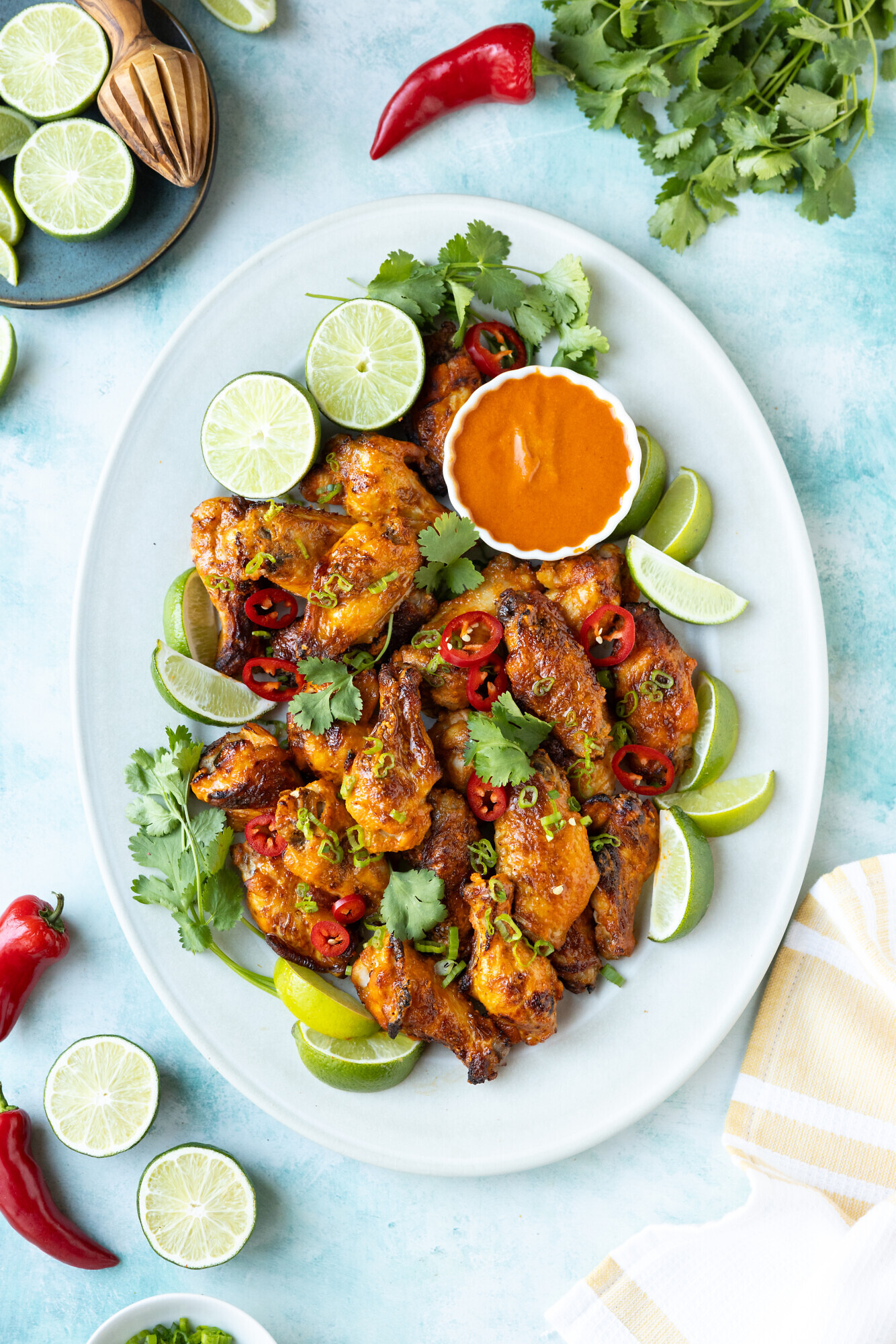 Curry Coconut Wings