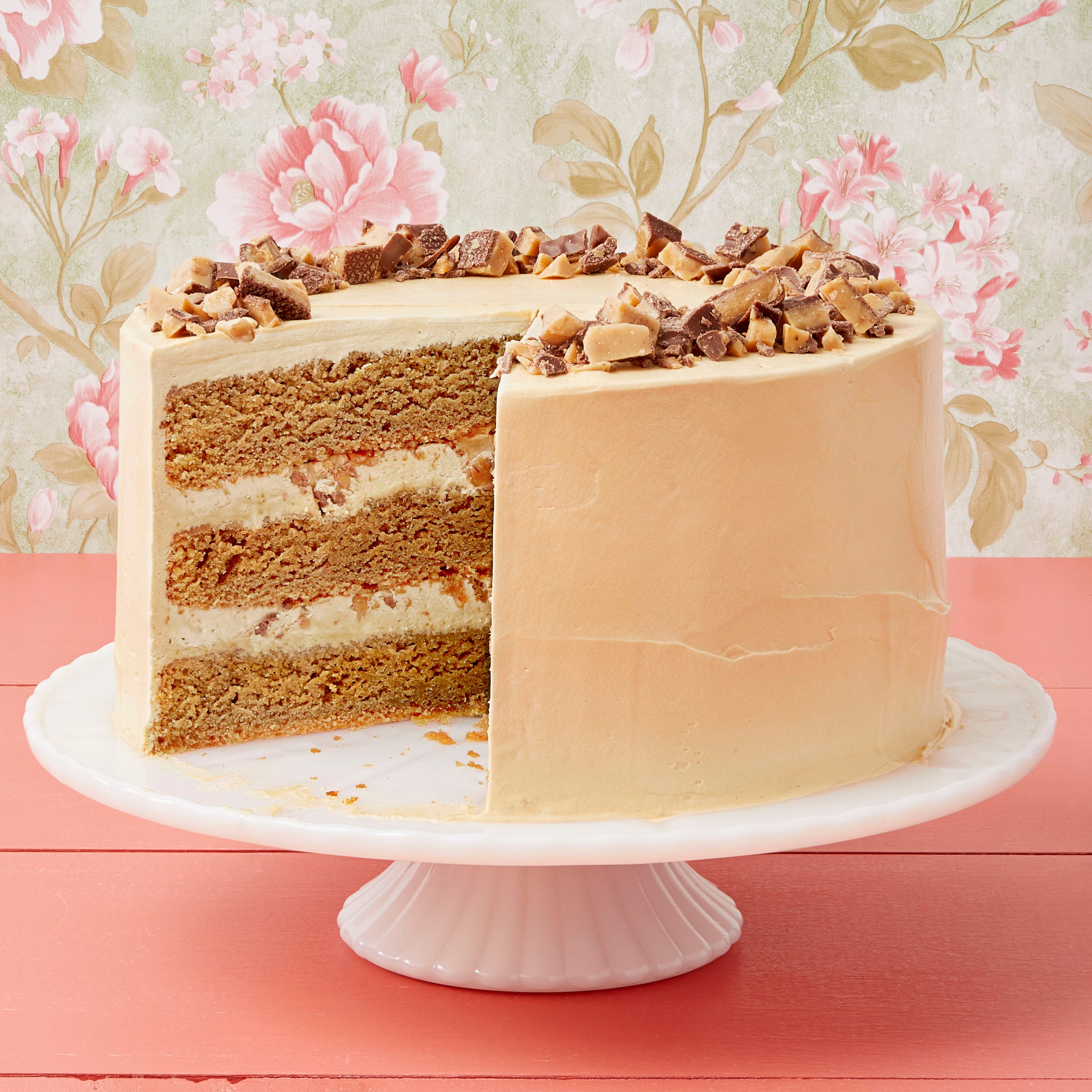 Toffee Crunch Coffee Cake