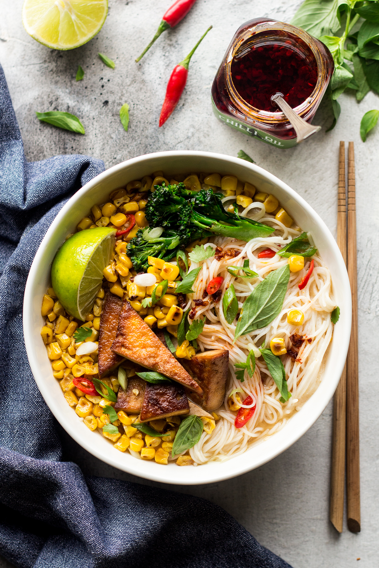 Sweet Corn Miso Soup