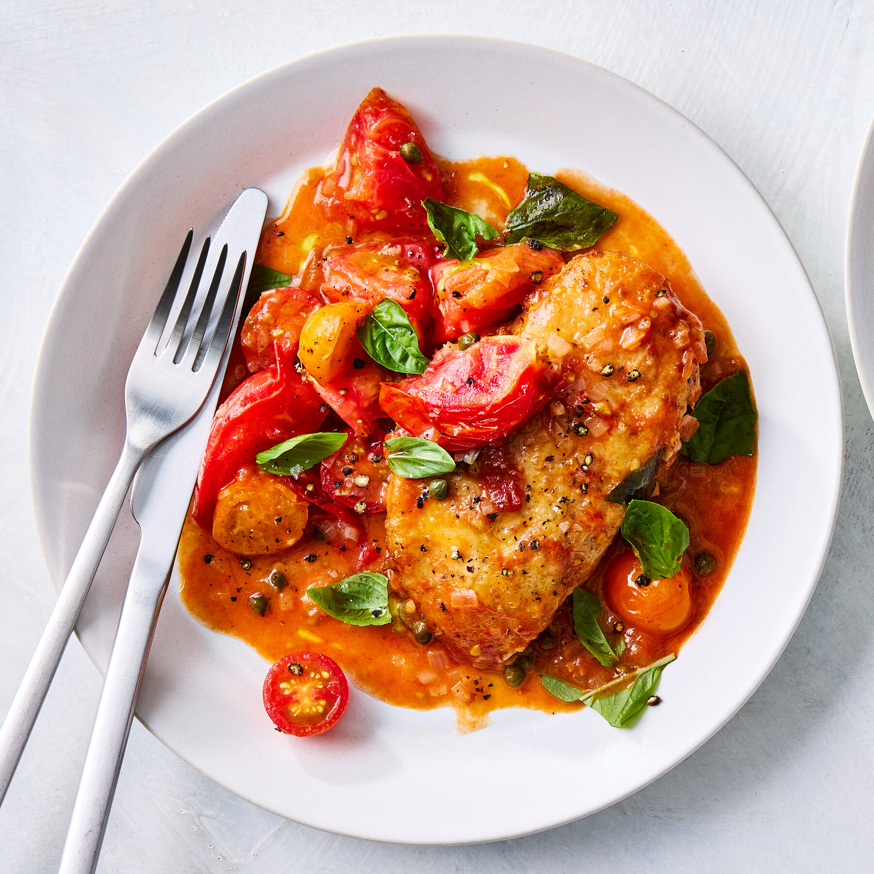 Tomato Basil Chicken Breast