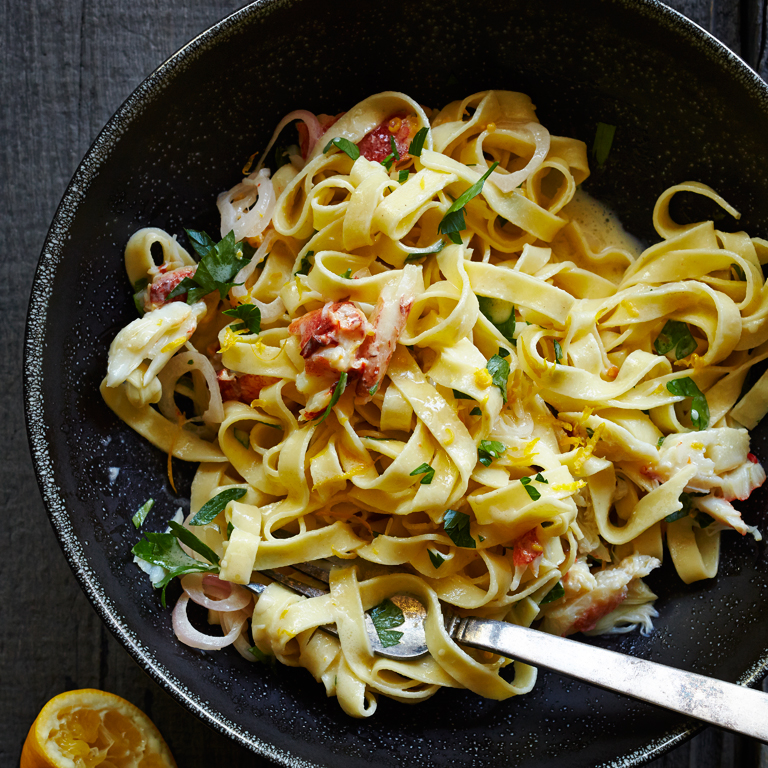 Crab and Prosecco Risotto Pasta
