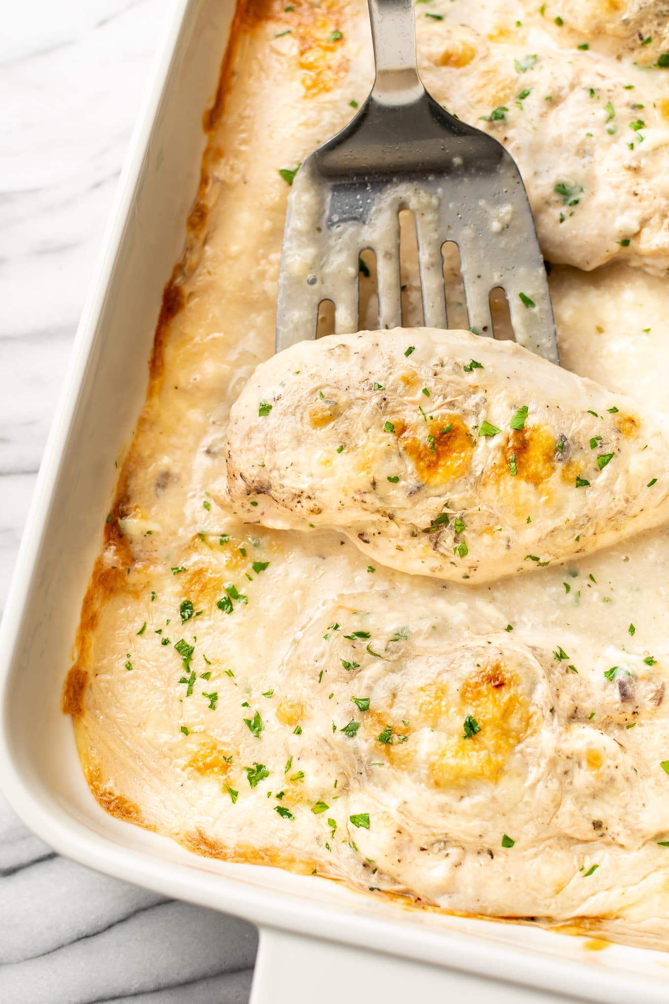 Cream of Mushroom Chicken Bake