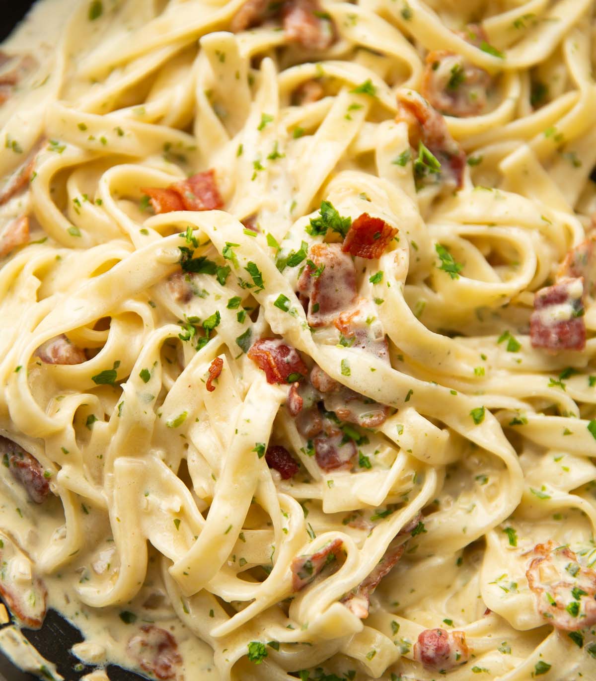 Creamy Bacon Ziti