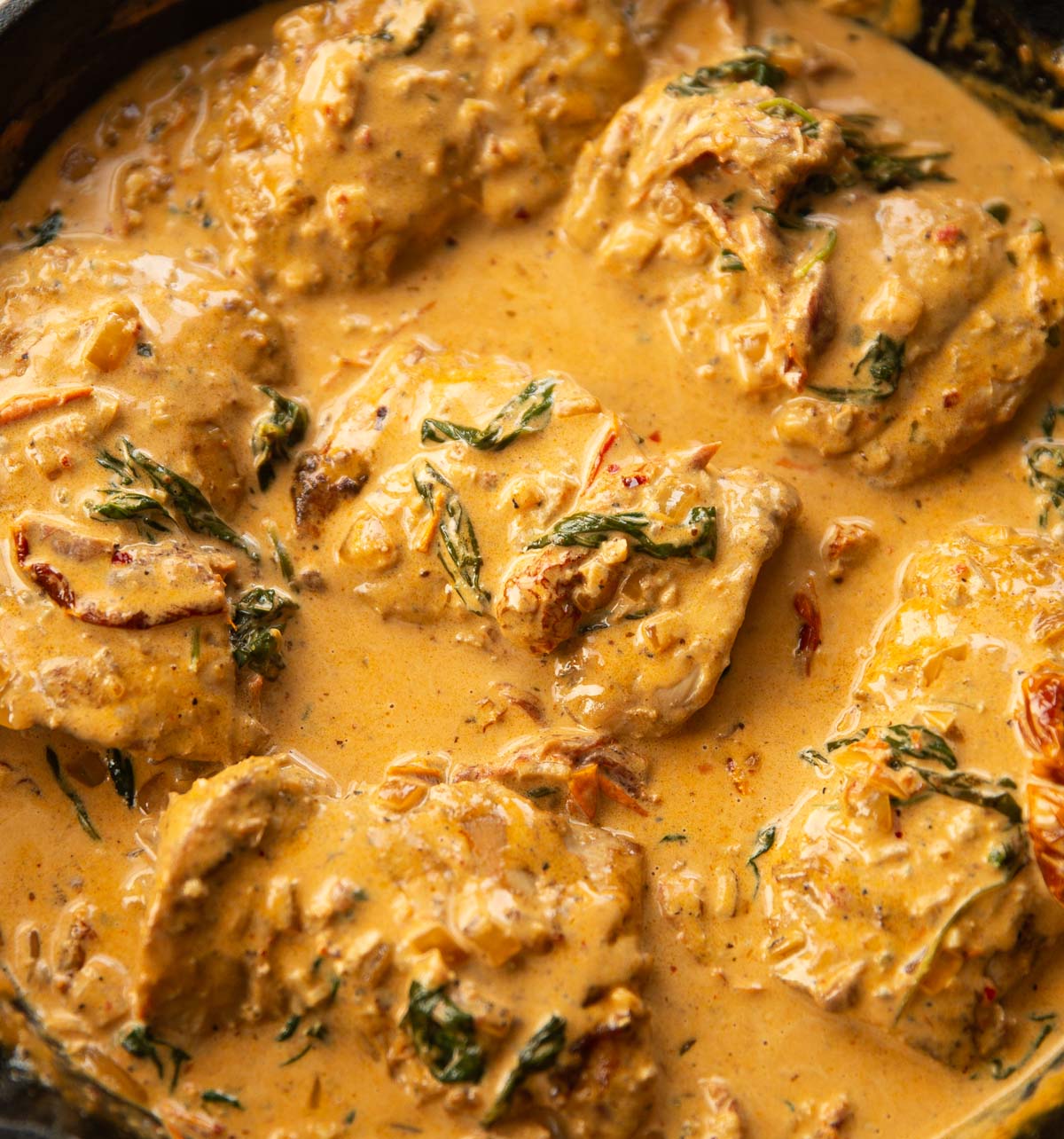 Cajun Chicken with Creamy Sauce