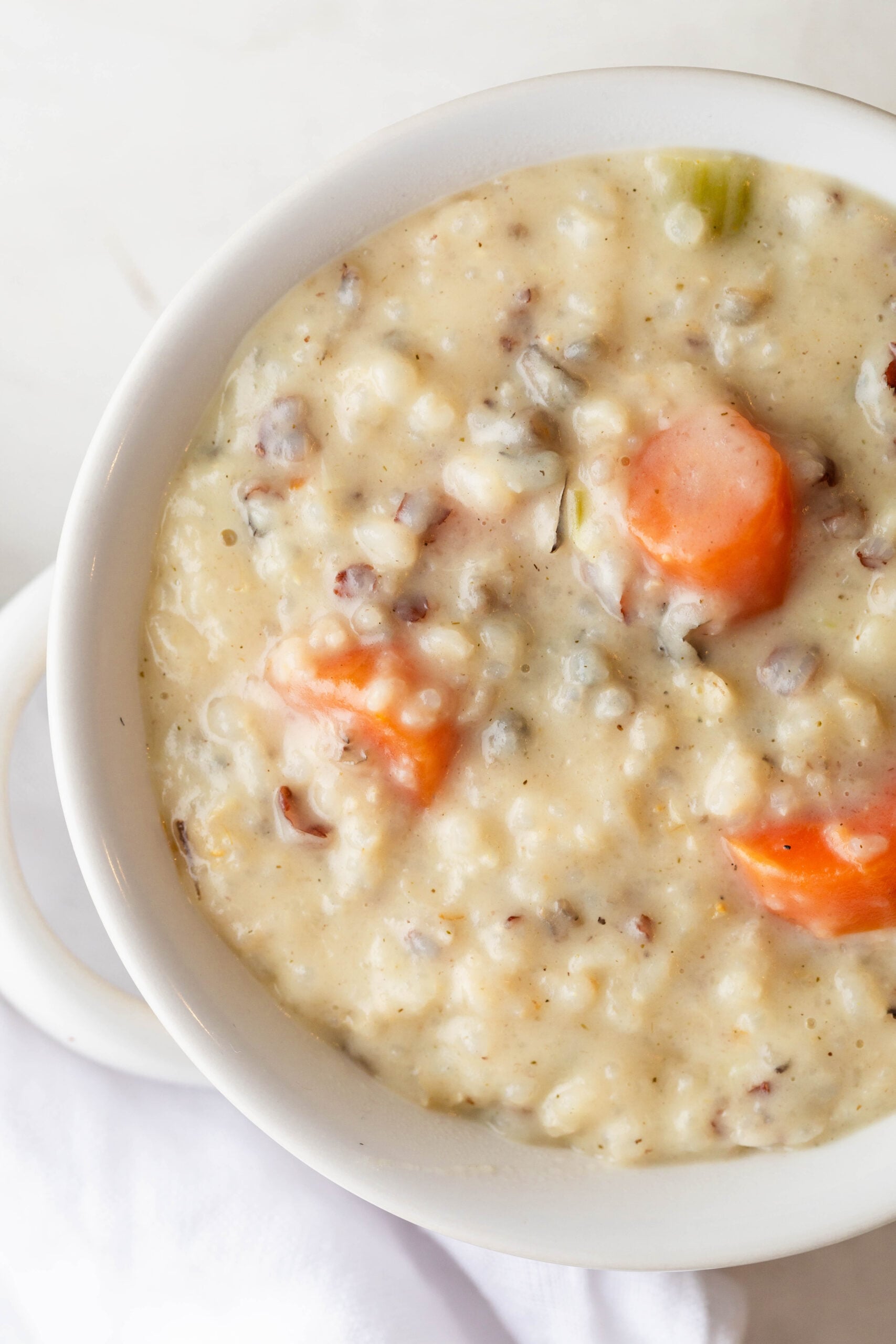 Chicken & Rice Creamy Soup