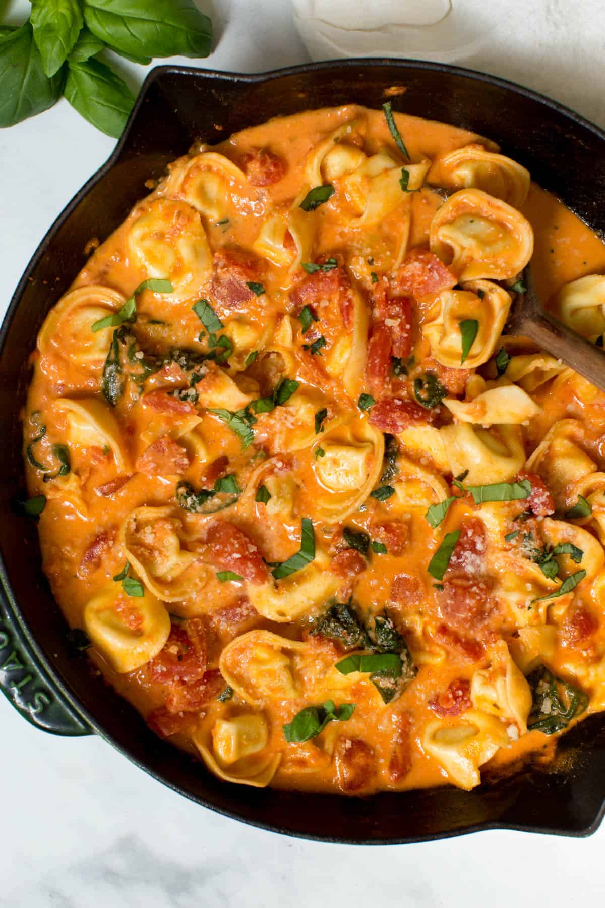 Creamy Tomato Tortellini
