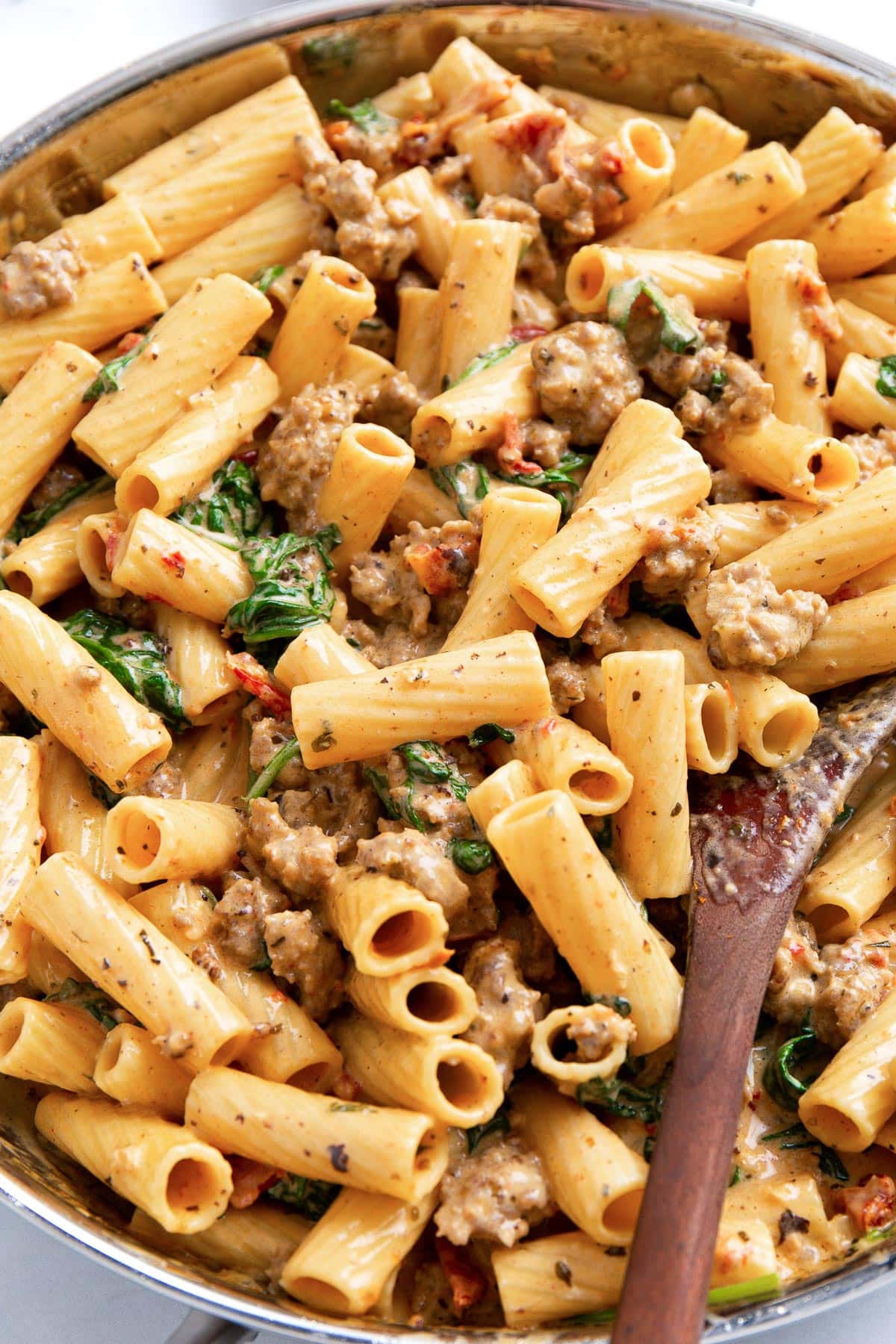 Creamy Tuscan Tomato Sausage