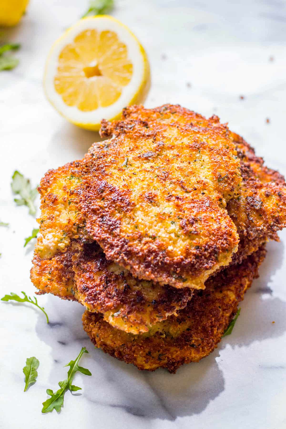 Classic Breaded Chicken Cutlets