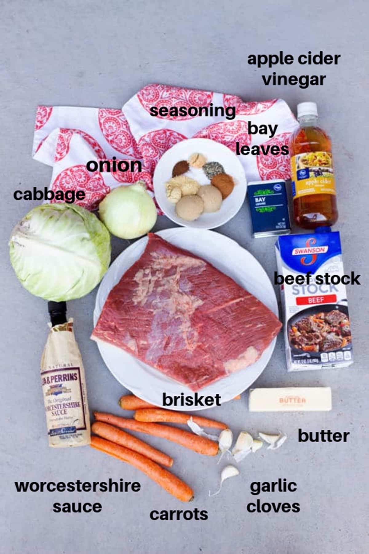 Cider Vinegar and Apple Brisket