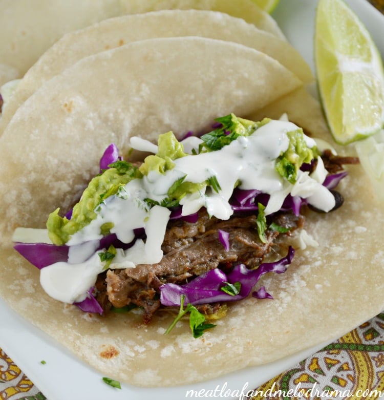 Beef and Black Bean Tacos