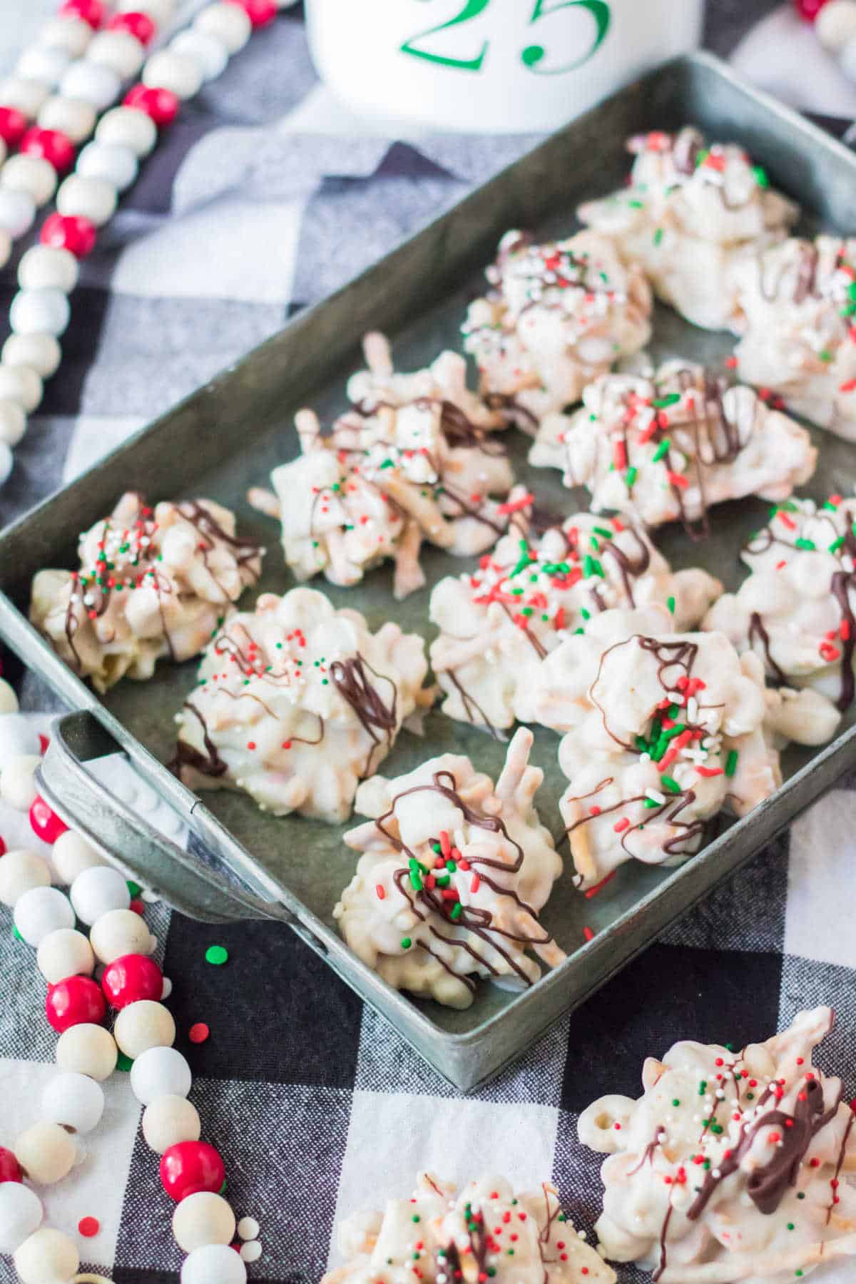 White Chocolate Peppermint Bark