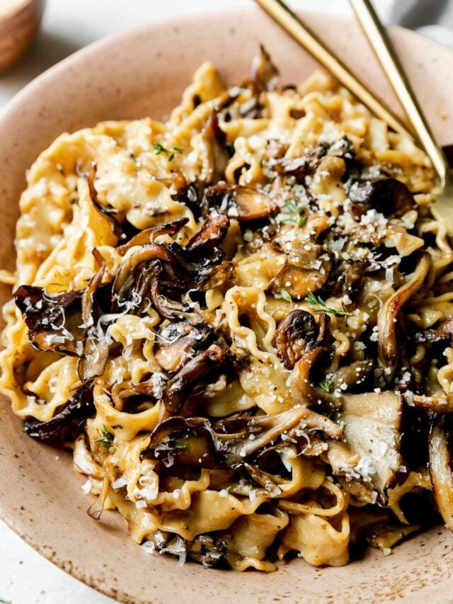 Orecchiette with Wild Mushroom Ragù