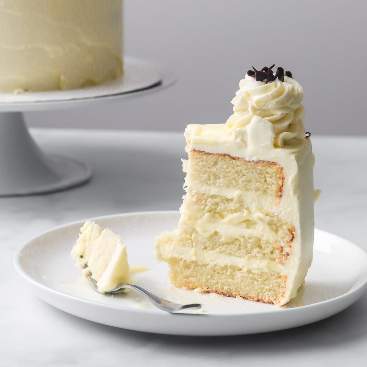 Vanilla Custard Layer Cake