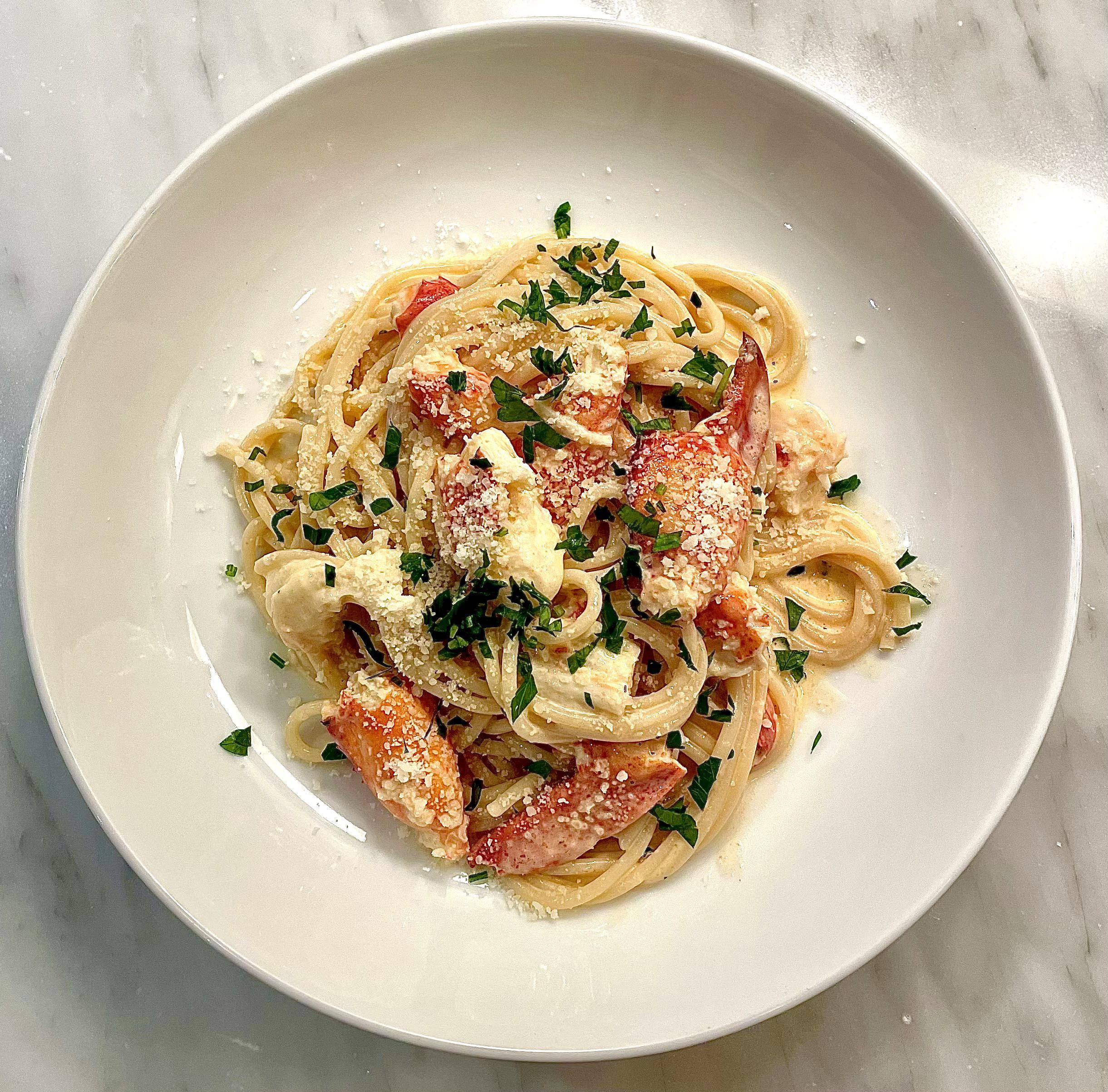 Lobster Pasta with Tarragon