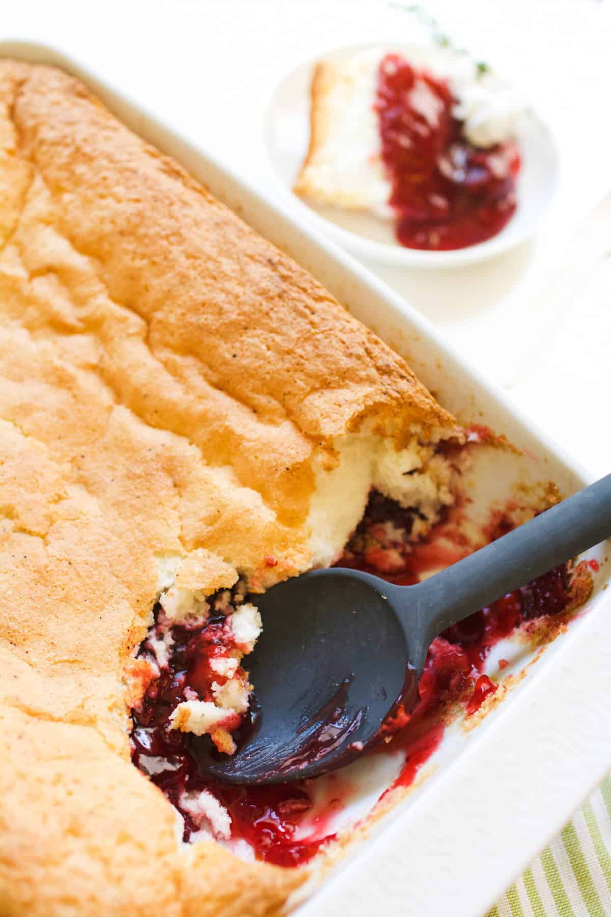 Strawberry Shortcake Dump Cake