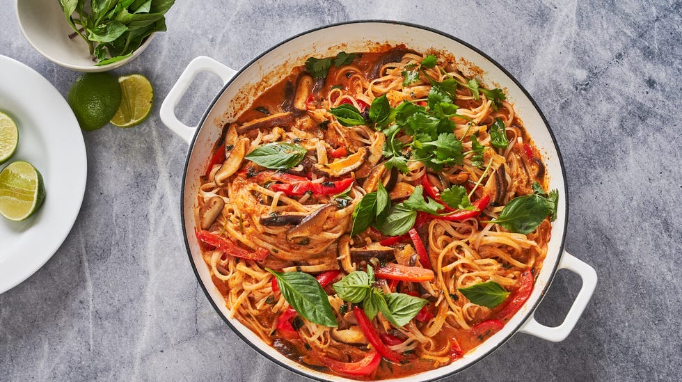 Thai Coconut Curry Pasta