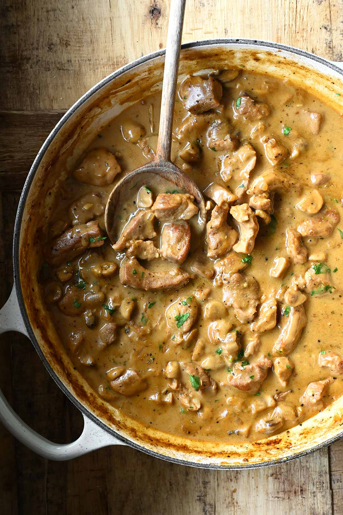 Pork and Mushroom Stew
