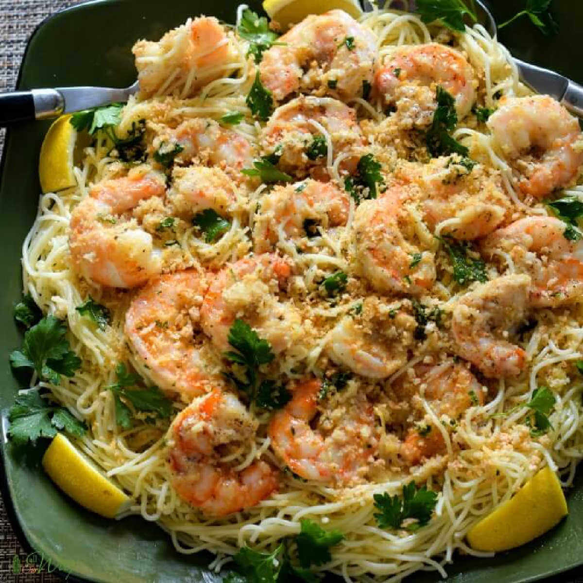 Shrimp Scampi Pasta