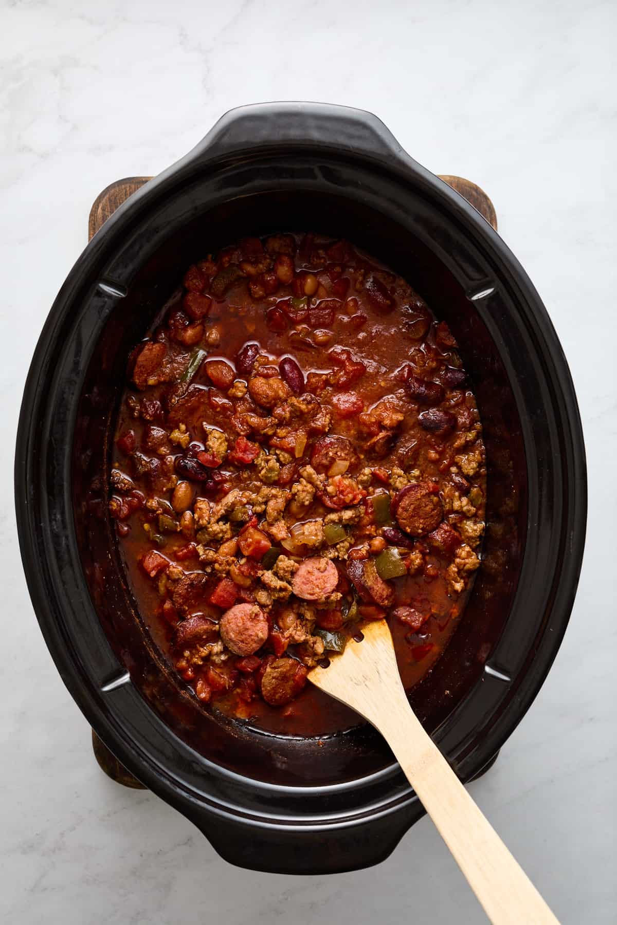 Spicy Sausage Chili