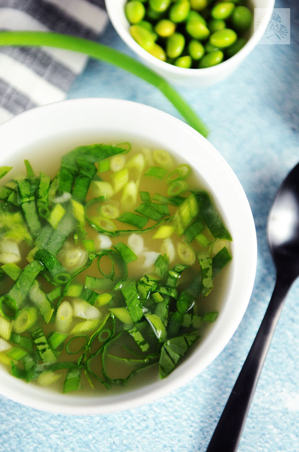 Edamame and Miso Soup