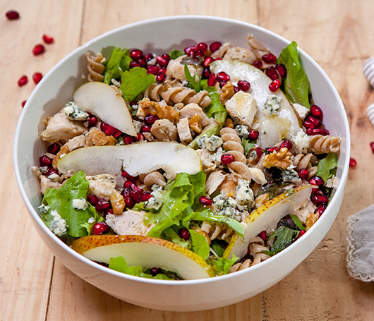 Pomegranate Walnut Chicken Pasta