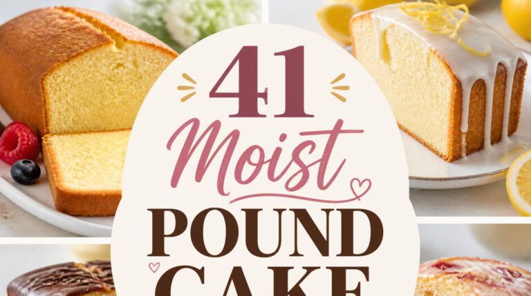 Moist Pound Cake Recipes