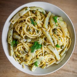Fennel and Lemon Cream Pasta