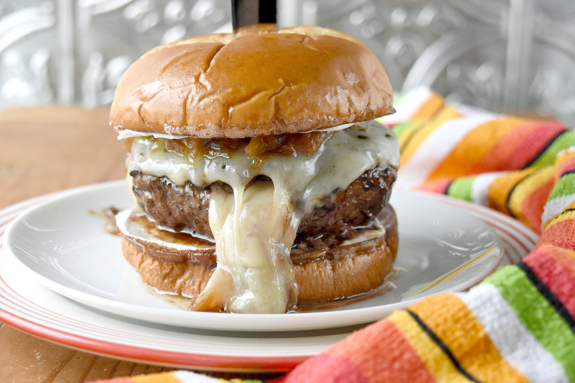 Hamburger French Onion Soup