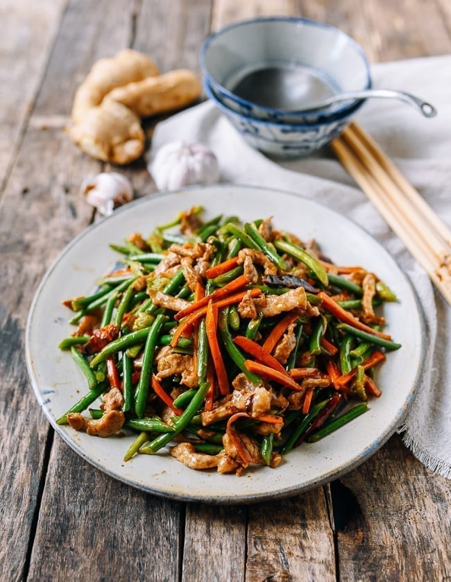 Garlic Scape Chicken Stir Fry