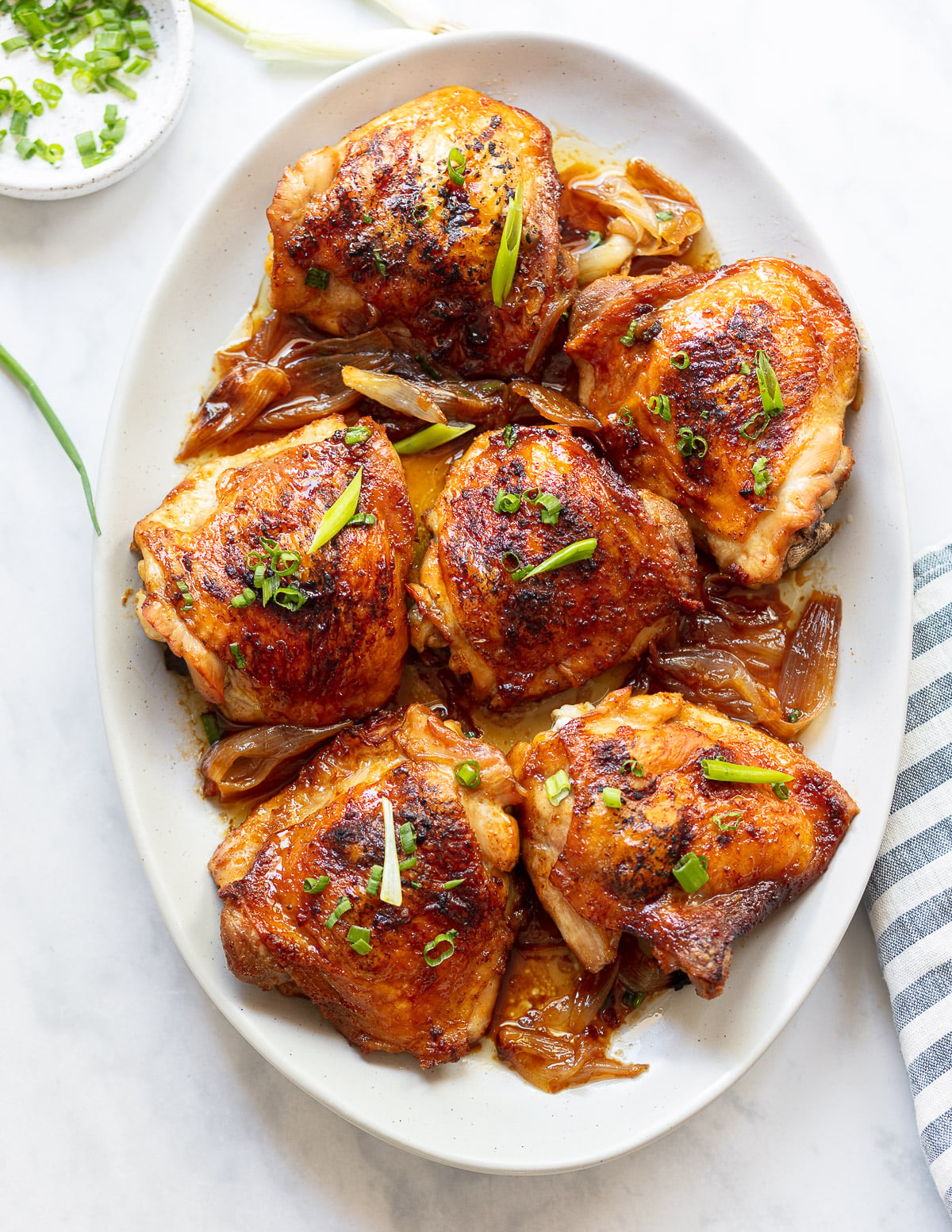 Soy Ginger Glazed Asian Quarters