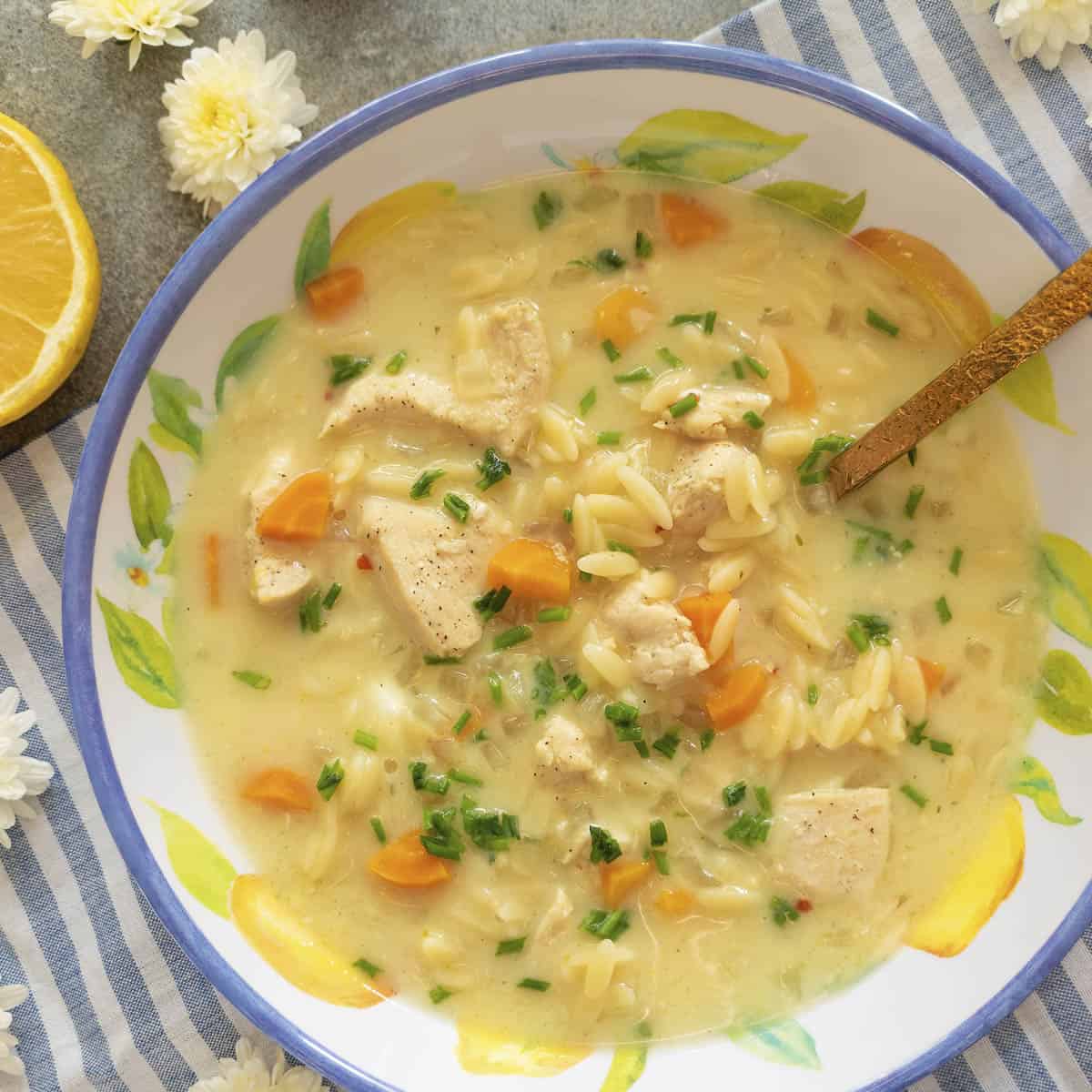 Greek Lemon Chicken Orzo