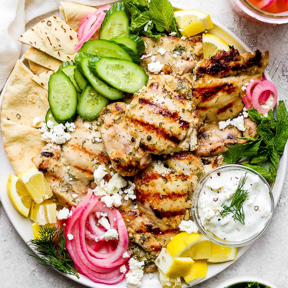 Greek Yogurt Herb Marinade